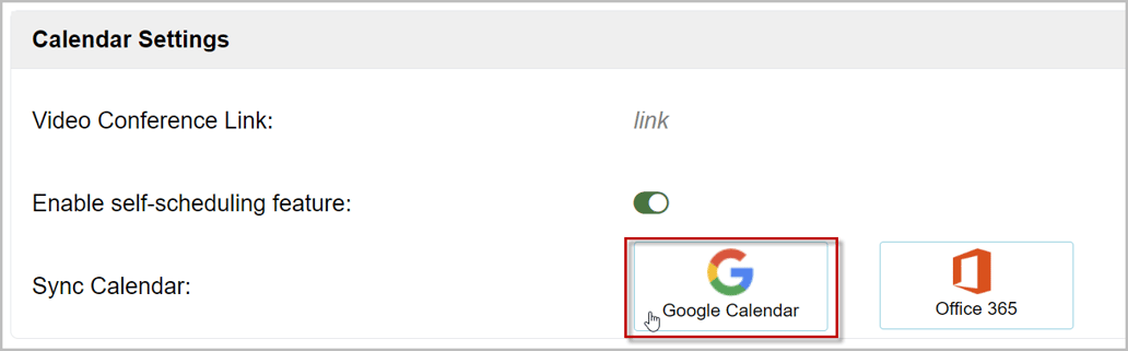 Sync Your Google Calendar